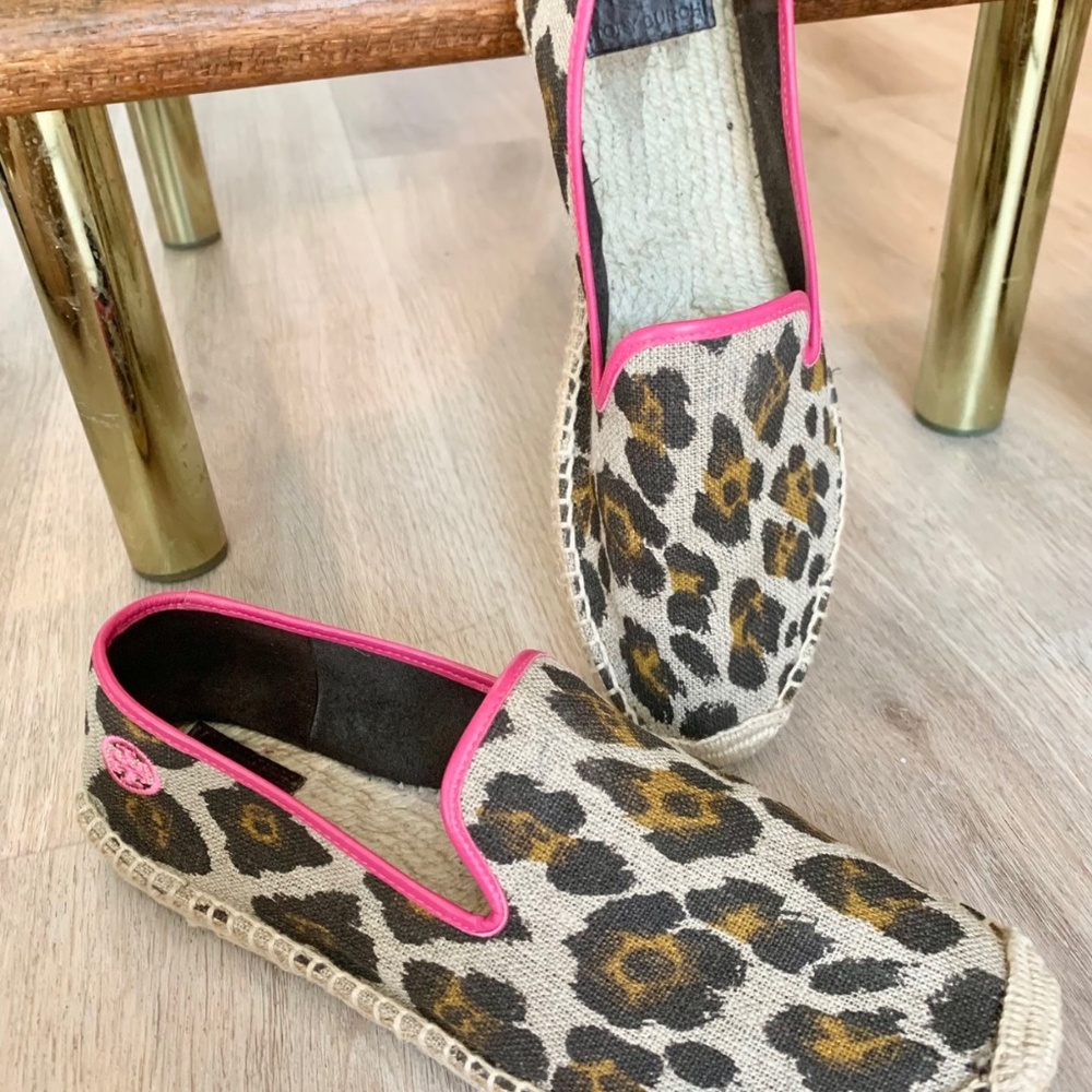 Tory Burch Tory Burch Leopard Espadrilles Size 9